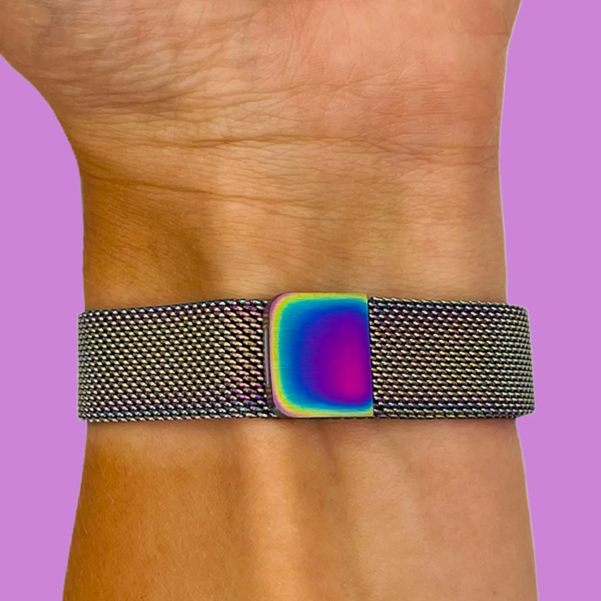 Replacement Milanese Watch Straps compatible wth the Fitbit Inspire 2