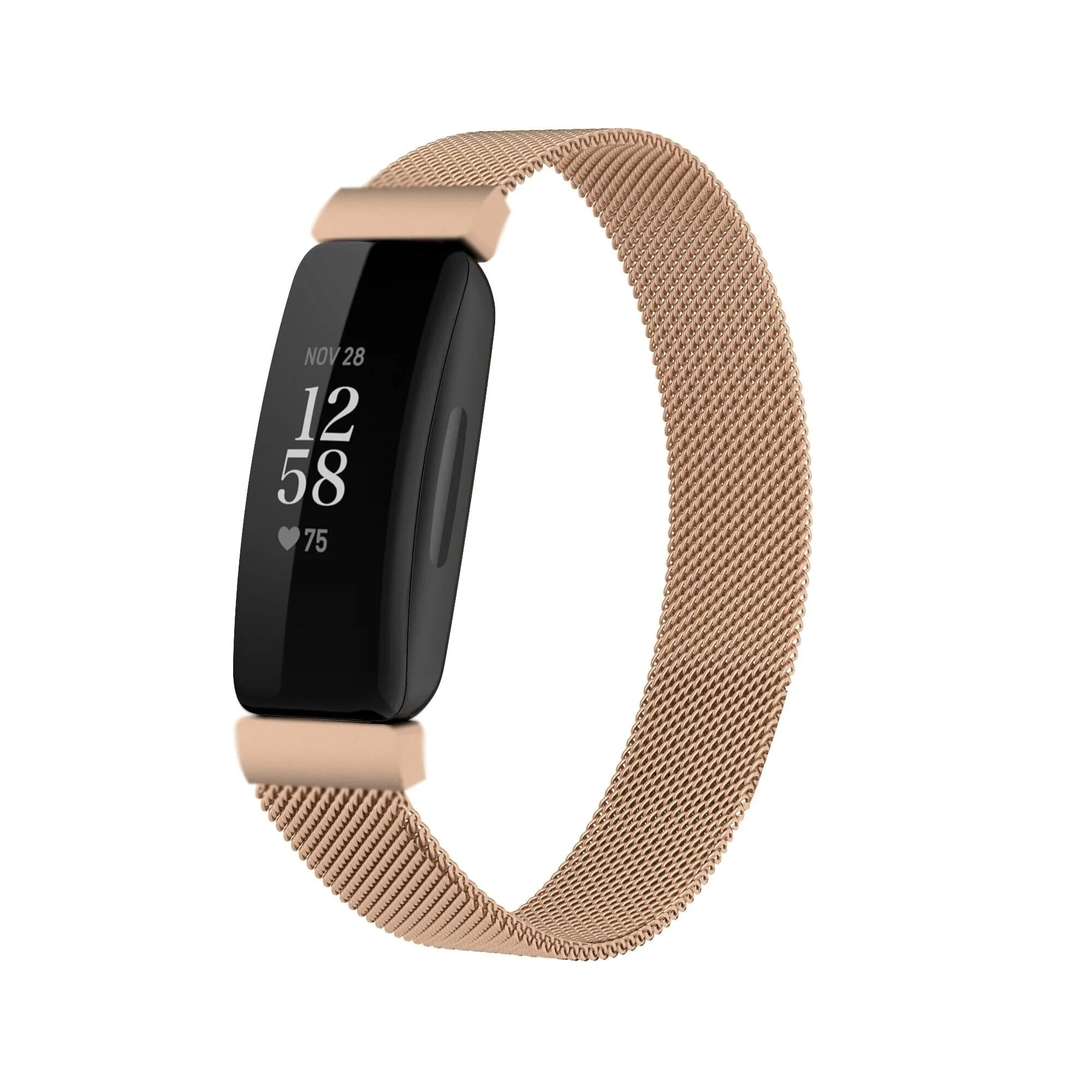 Replacement Milanese Watch Straps compatible wth the Fitbit Inspire 2