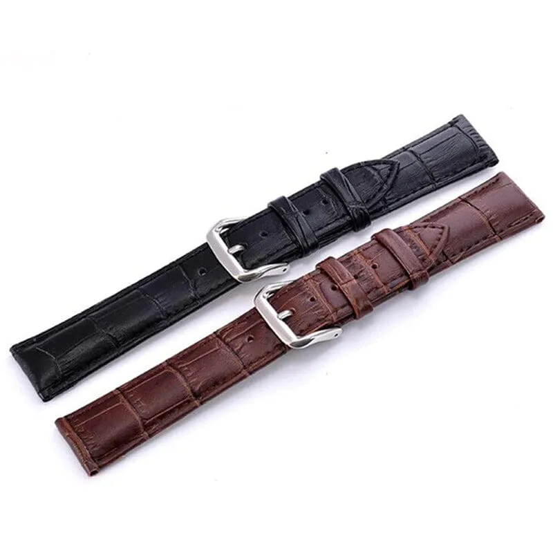 Replacement Snakeskin Leather Watch Straps compatible with Huawei Band 8