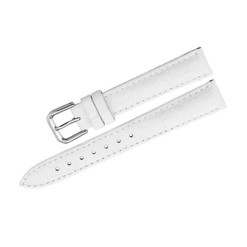 Replacement Snakeskin Leather Watch Straps compatible with Huawei Band 8