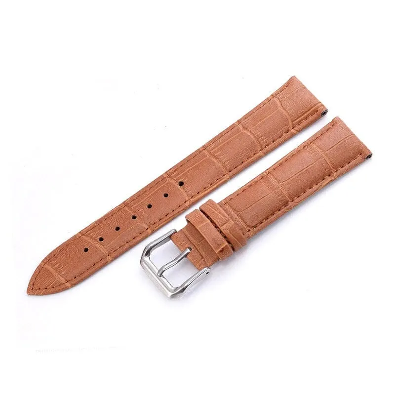 Replacement Snakeskin Leather Watch Straps compatible with Huawei Band 8