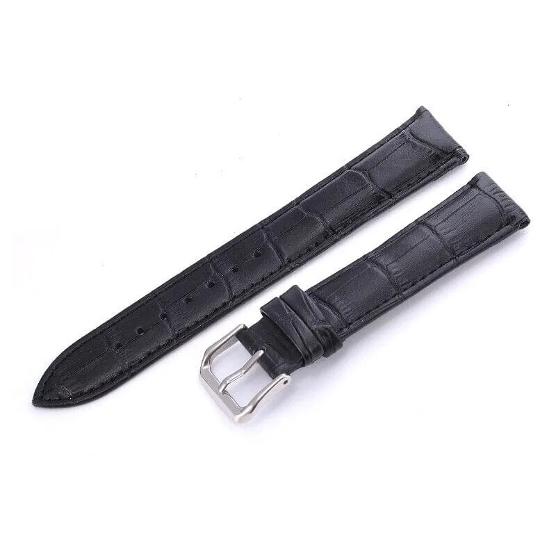 Replacement Snakeskin Leather Watch Straps compatible with Huawei Band 8