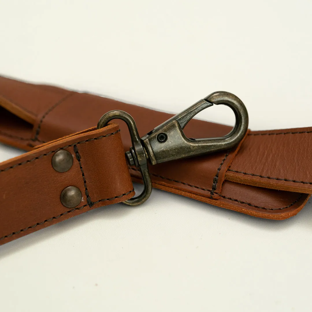 Roosevelt Strap | Amber Brown