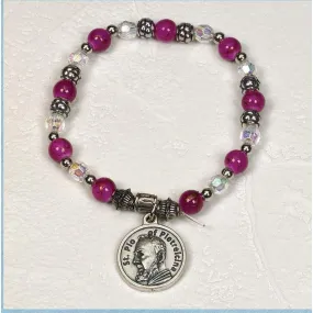 Saint Pio - Italian Charm Bracelet - Pack of 4