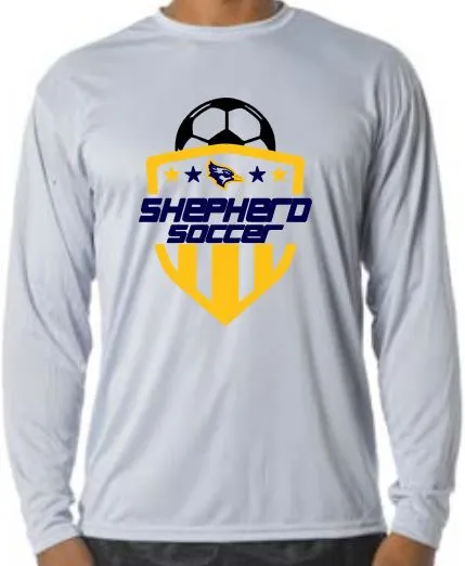 Shepherd Boys Soccer - Adult Long Sleeve T-Shirt - A4 Cooling Performance