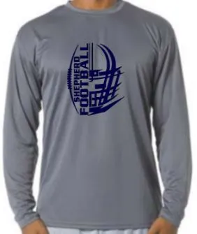 Shepherd Football - 2019 - Adult Long Sleeve T-Shirt - A4 Cooling Performance