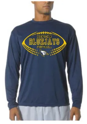 Shepherd Football Swag - 2018 - Youth Long Sleeve T-Shirt - A4 Cooling Performance