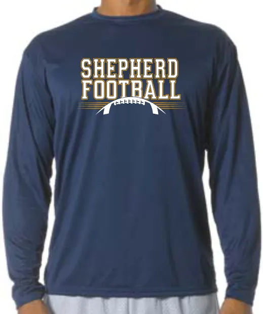 Shepherd Football Swag - 2022 - Adult Long Sleeve T-Shirt - A4 Cooling Performance