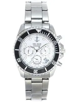 Ship's Anchor Stainless Chronograph Watches