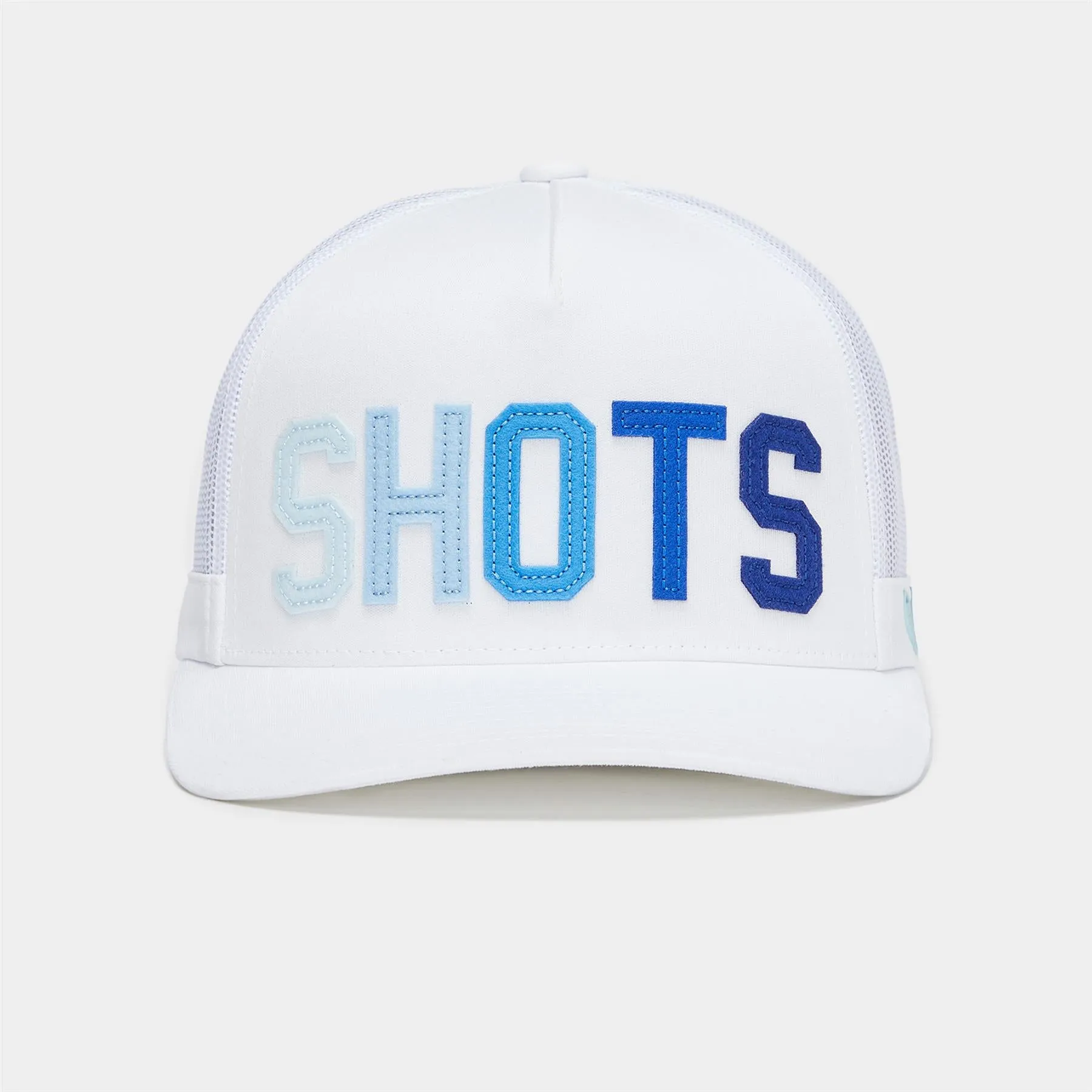 Shots Interlock Knit Trucker Hat Snow/Surf - SS24