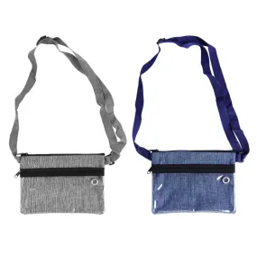 Shoulder Bag - Blue/Grey