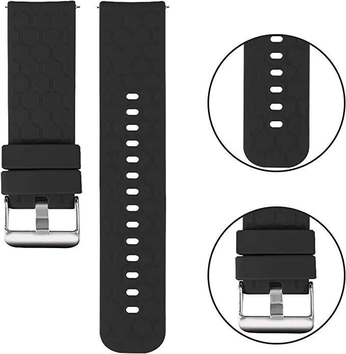 Silicone Band Replacement for Vivoactive, Venu, Forerunner ETC