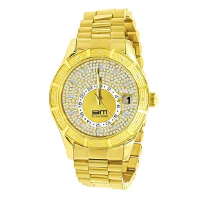 Sky Diamond .12 Carat Hip Hop Watch