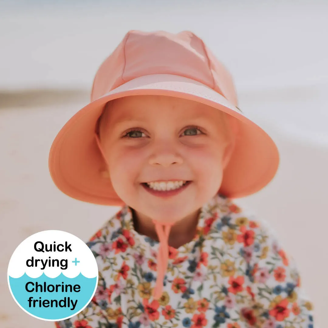 Swim Hat Legionnaire and Bucket Styles - Peach