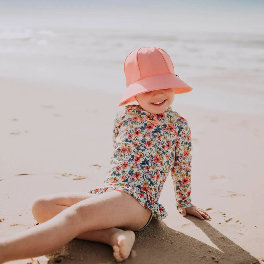 Swim Hat Legionnaire and Bucket Styles - Peach