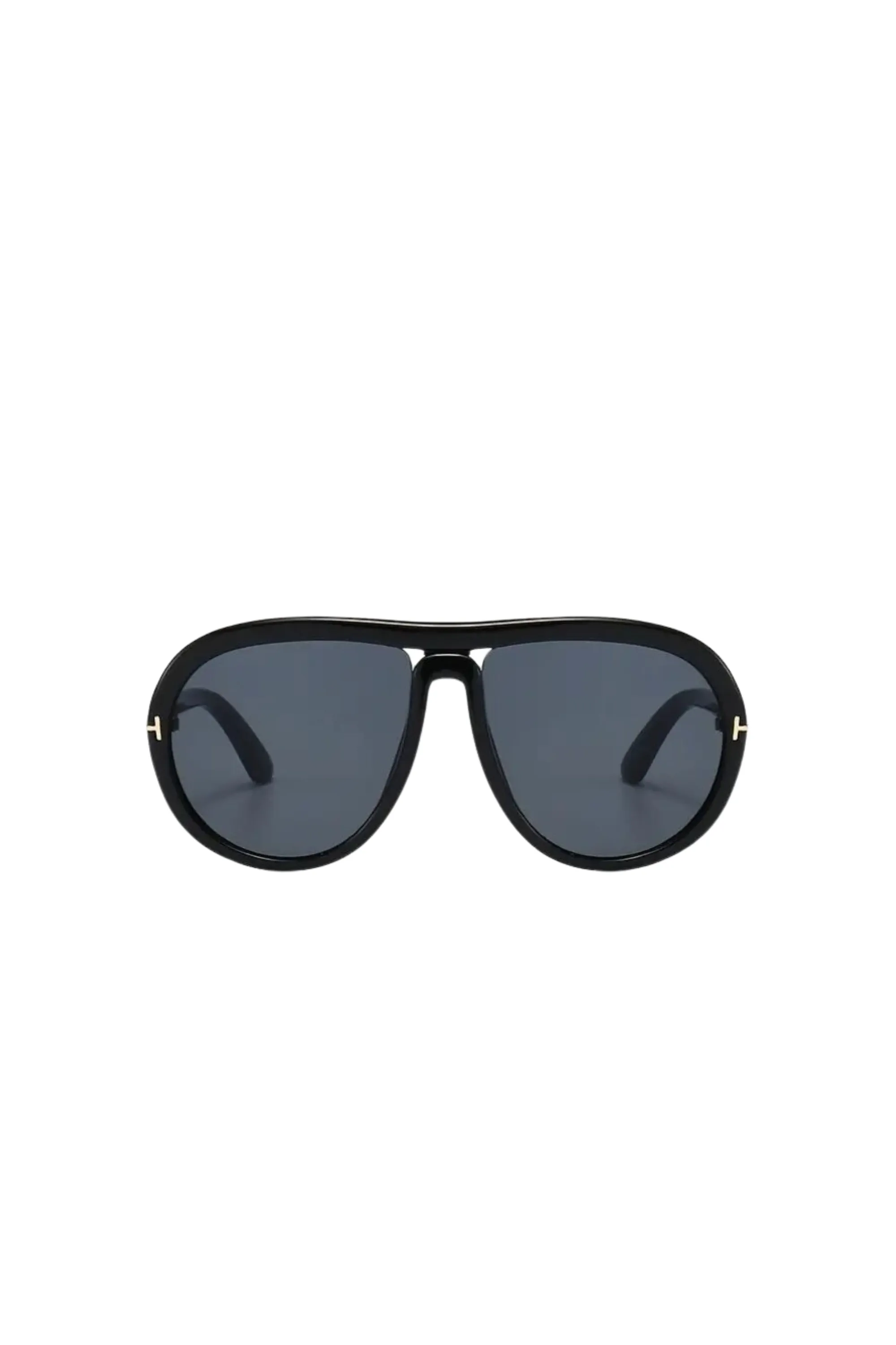 Tab Black Sunglasses