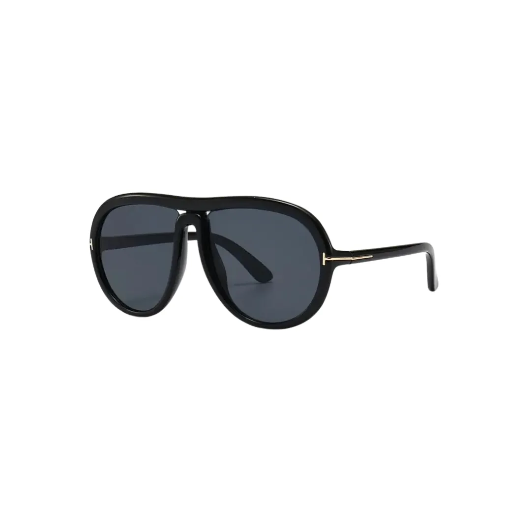 Tab Black Sunglasses