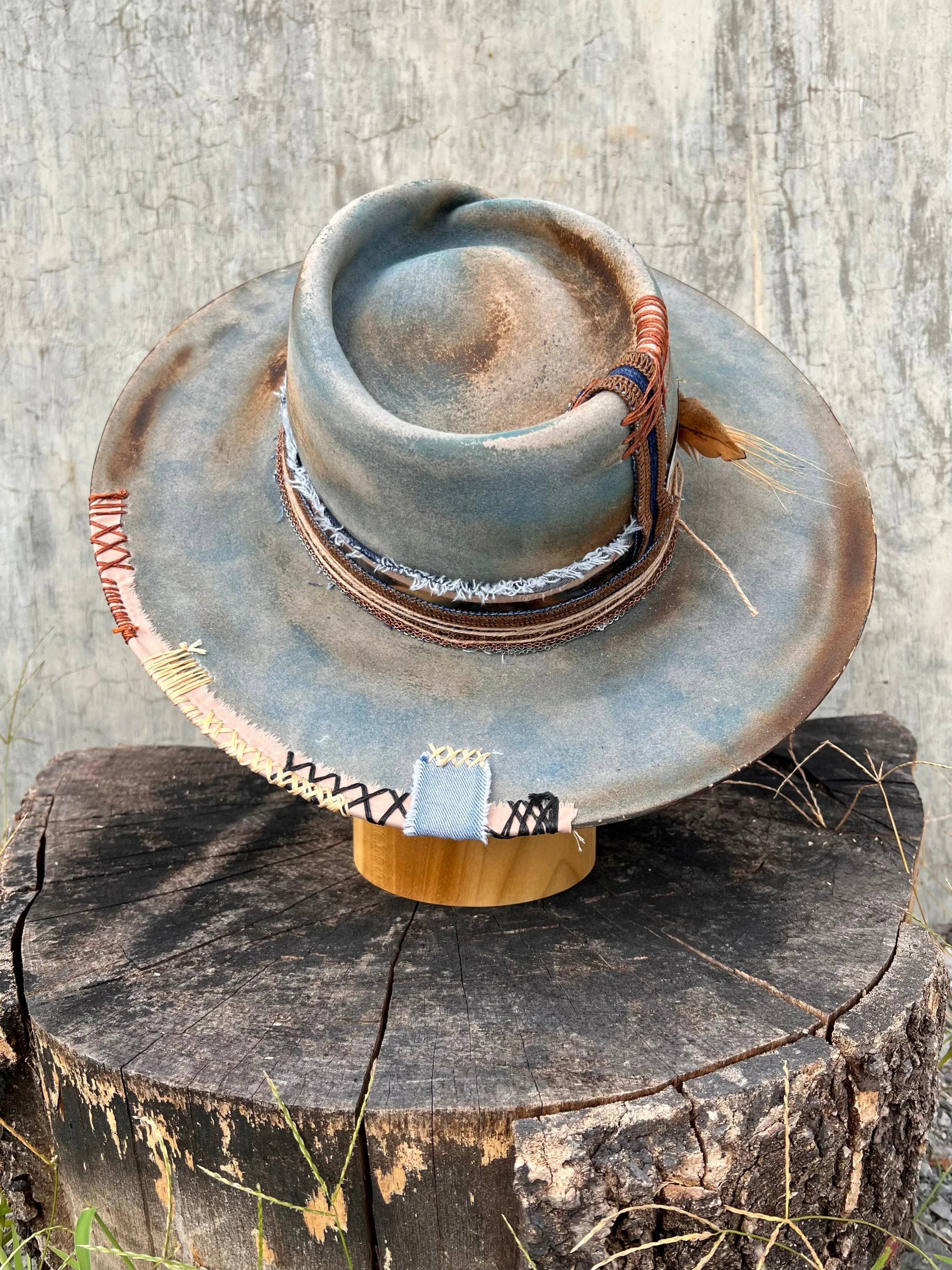 Tempered Teal-Vintage Brick Red