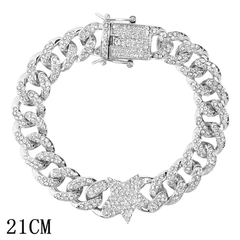 The Polizzi Rhinestone Bracelet Jewelry