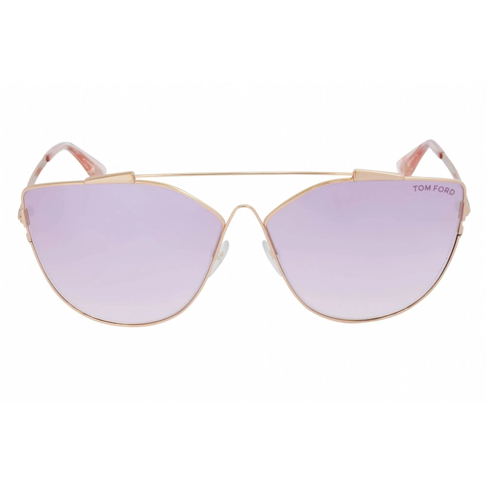 Tom Ford Women's Sunglasses - Gold/Other Metal Frame Gradient Violet Lens | FT0563 33Z