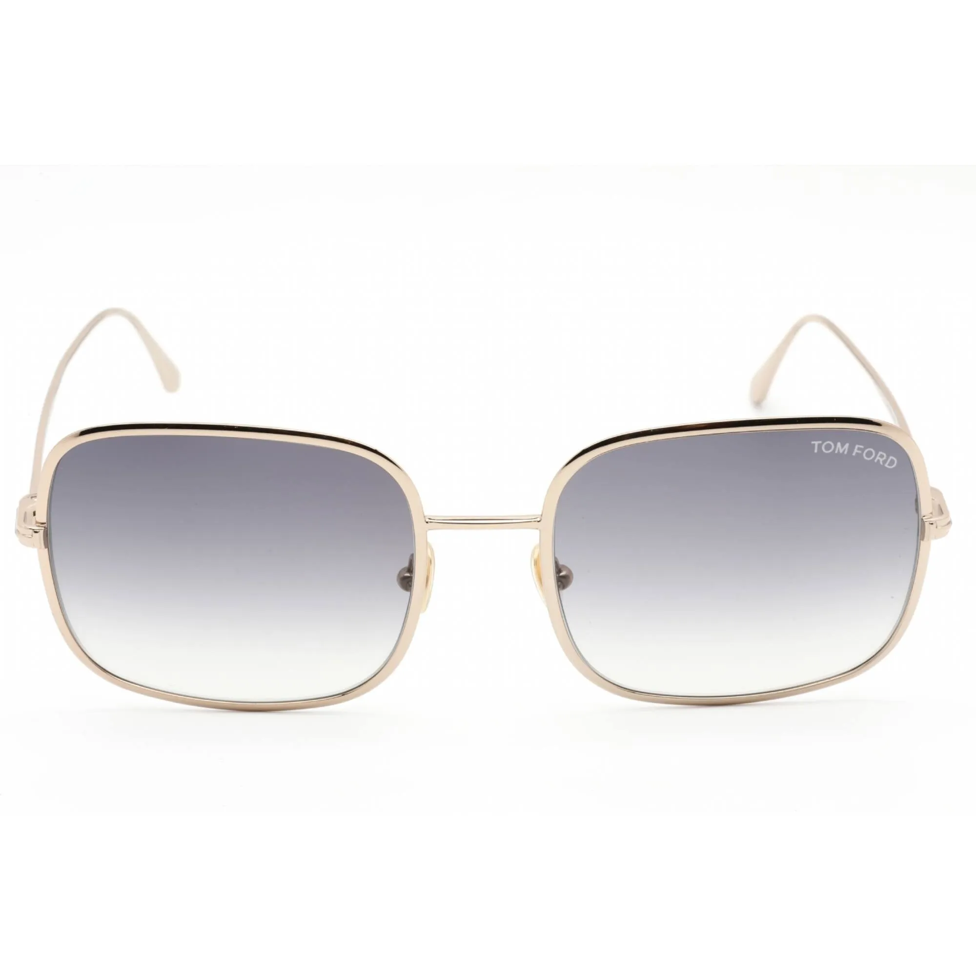 Tom Ford Women's Sunglasses - Shiny Rose Gold Frame Gradient Smoke Lens | FT0865 28B