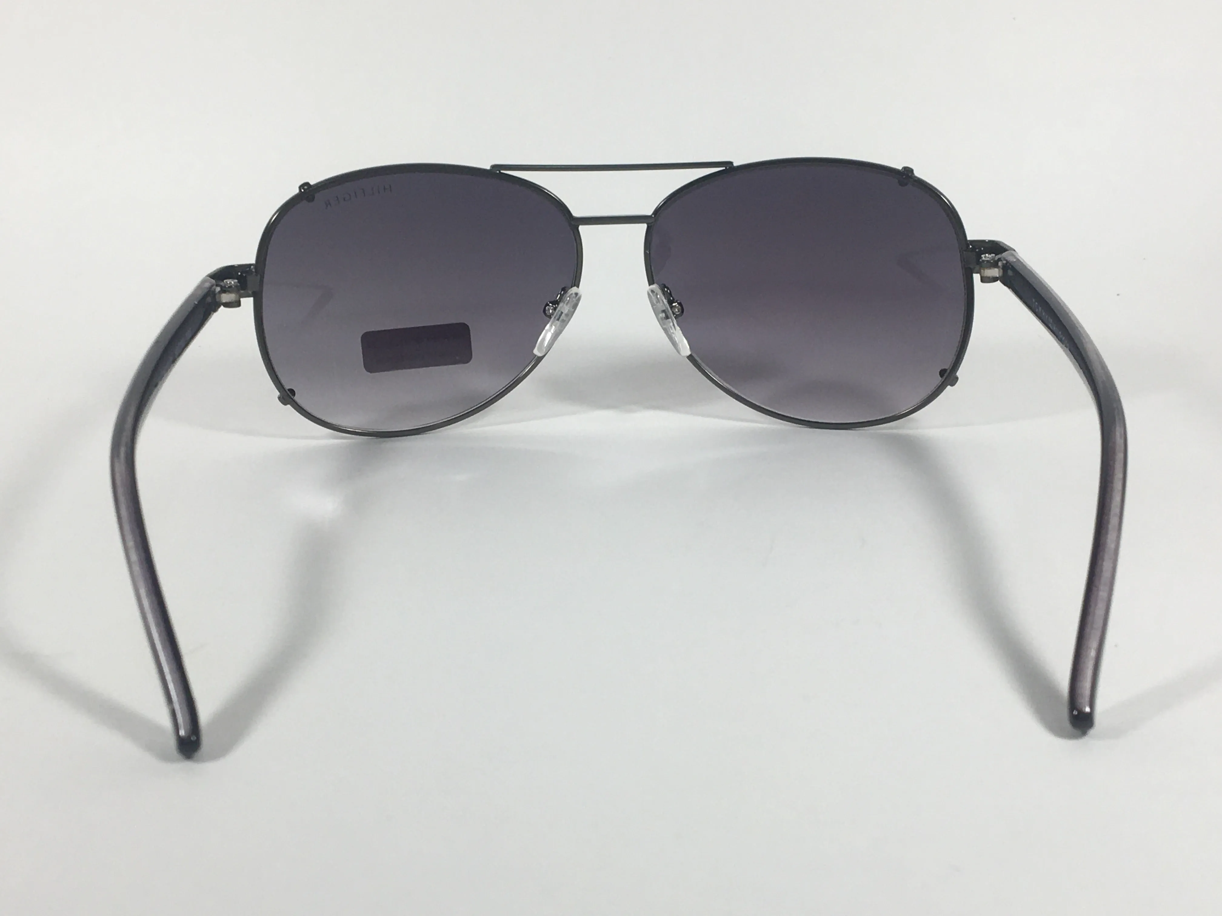Tommy Hilfiger Bradshaw Aviator Sunglasses Gunmetal Frame Gray Gradient Lens BRADSHAW WM OL06