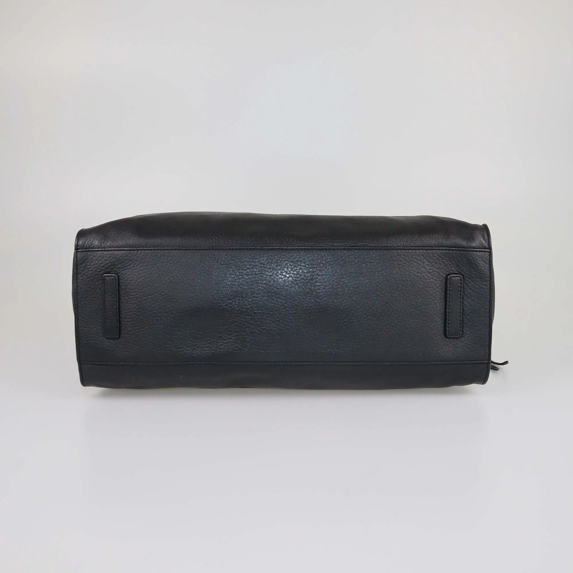 Tory Burch Black Side Zip Tote
