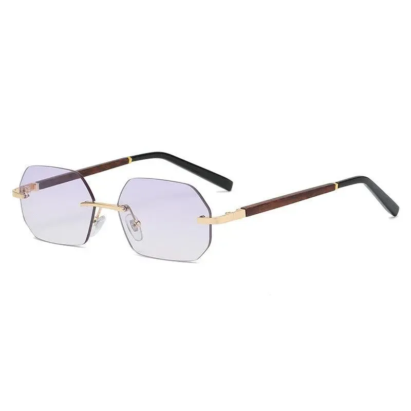 Trendy Frameless Gradient Sunglasses