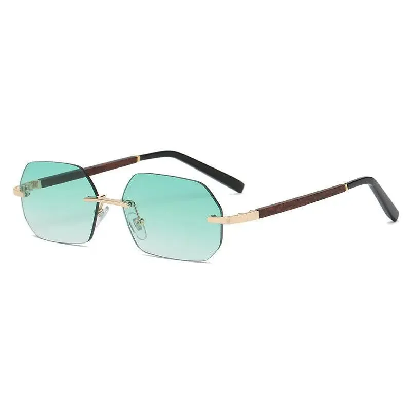 Trendy Frameless Gradient Sunglasses