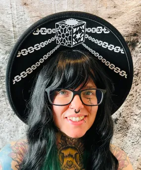 Vegan Felt Wide Brim Hat - XL Brim - Lament Configuration