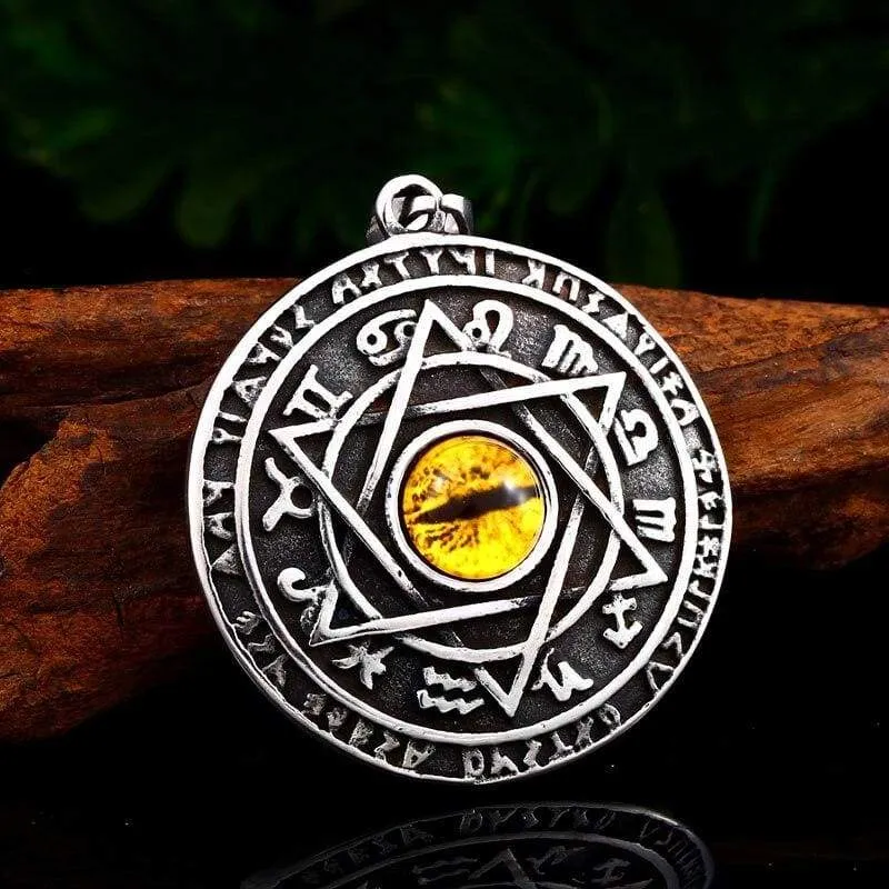 Viking david of star necklace pendant for Men Stainless Steel Chain heavy rune nordic den skandinaviske Jewelry
