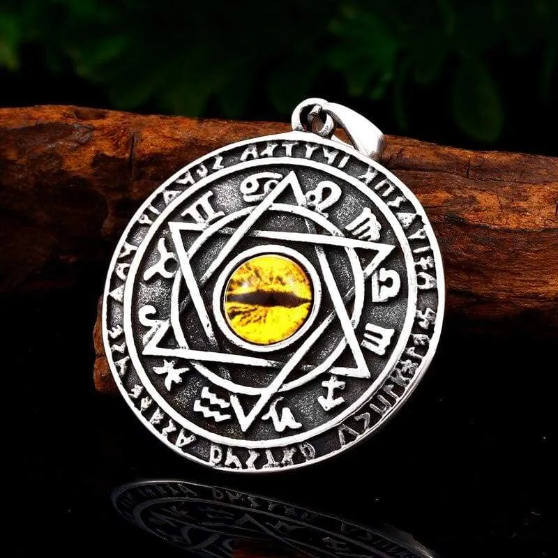 Viking david of star necklace pendant for Men Stainless Steel Chain heavy rune nordic den skandinaviske Jewelry