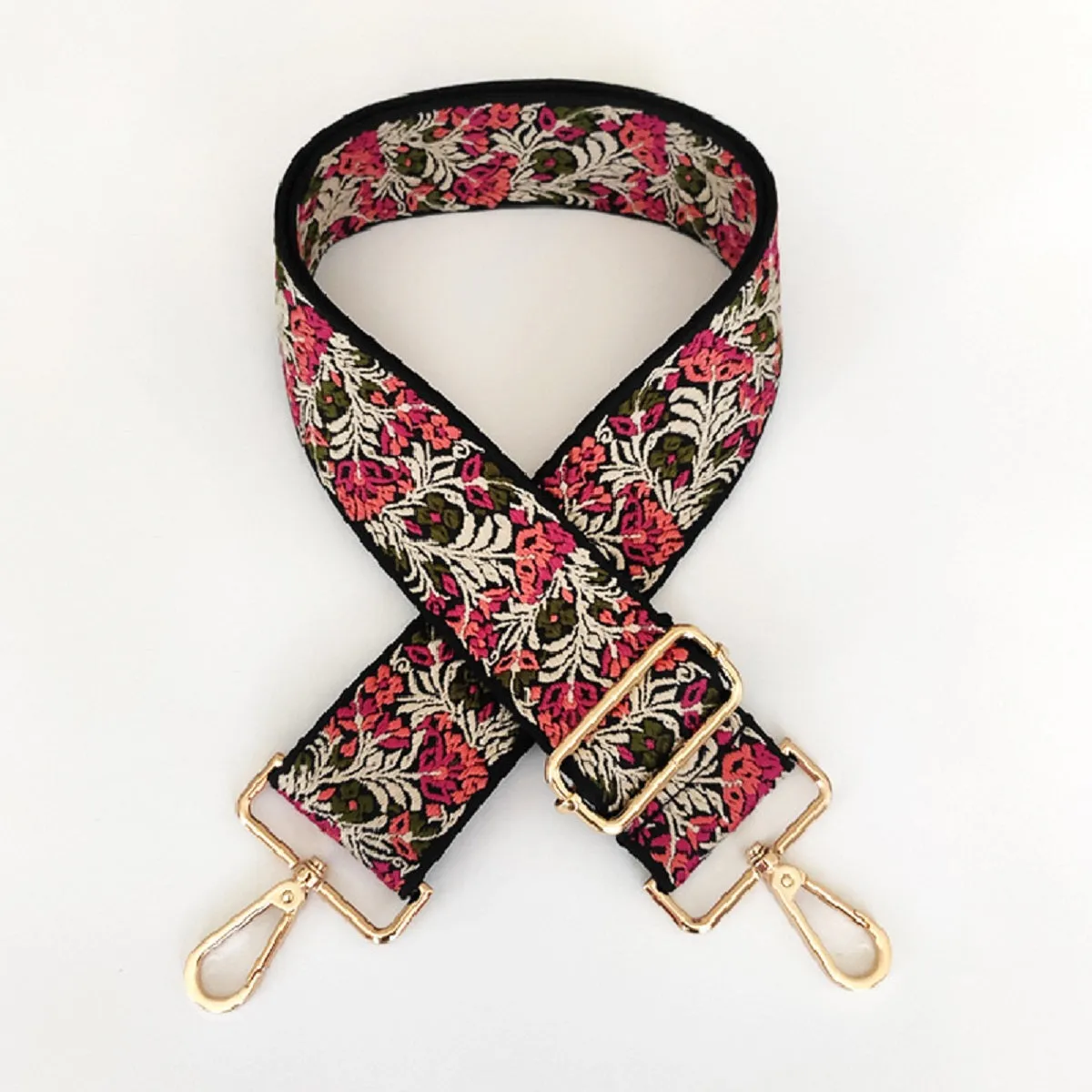 Vintage Floral Bag Strap