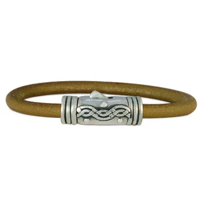 Wave Leather Bracelet