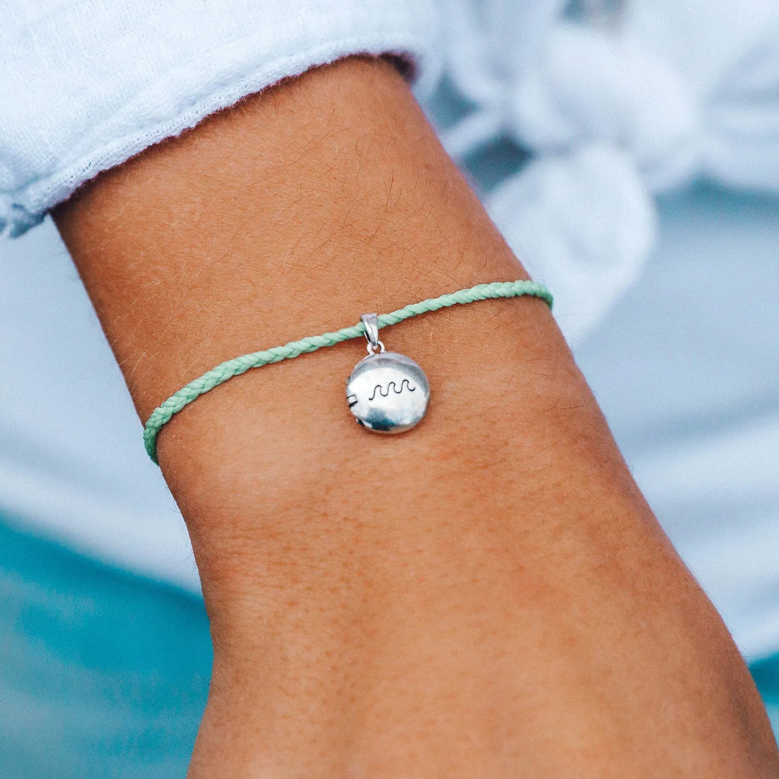 Wave Locket Charm