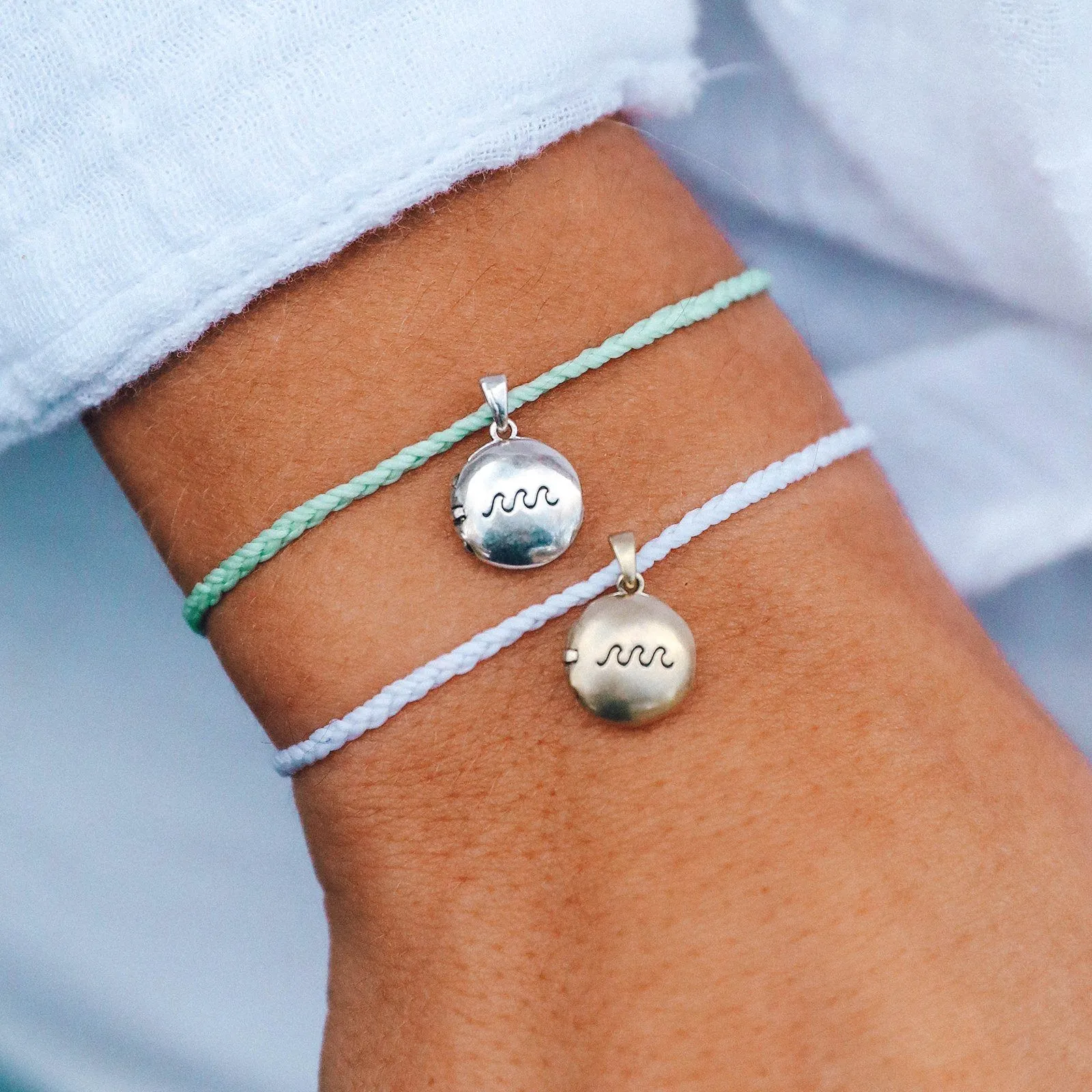Wave Locket Charm