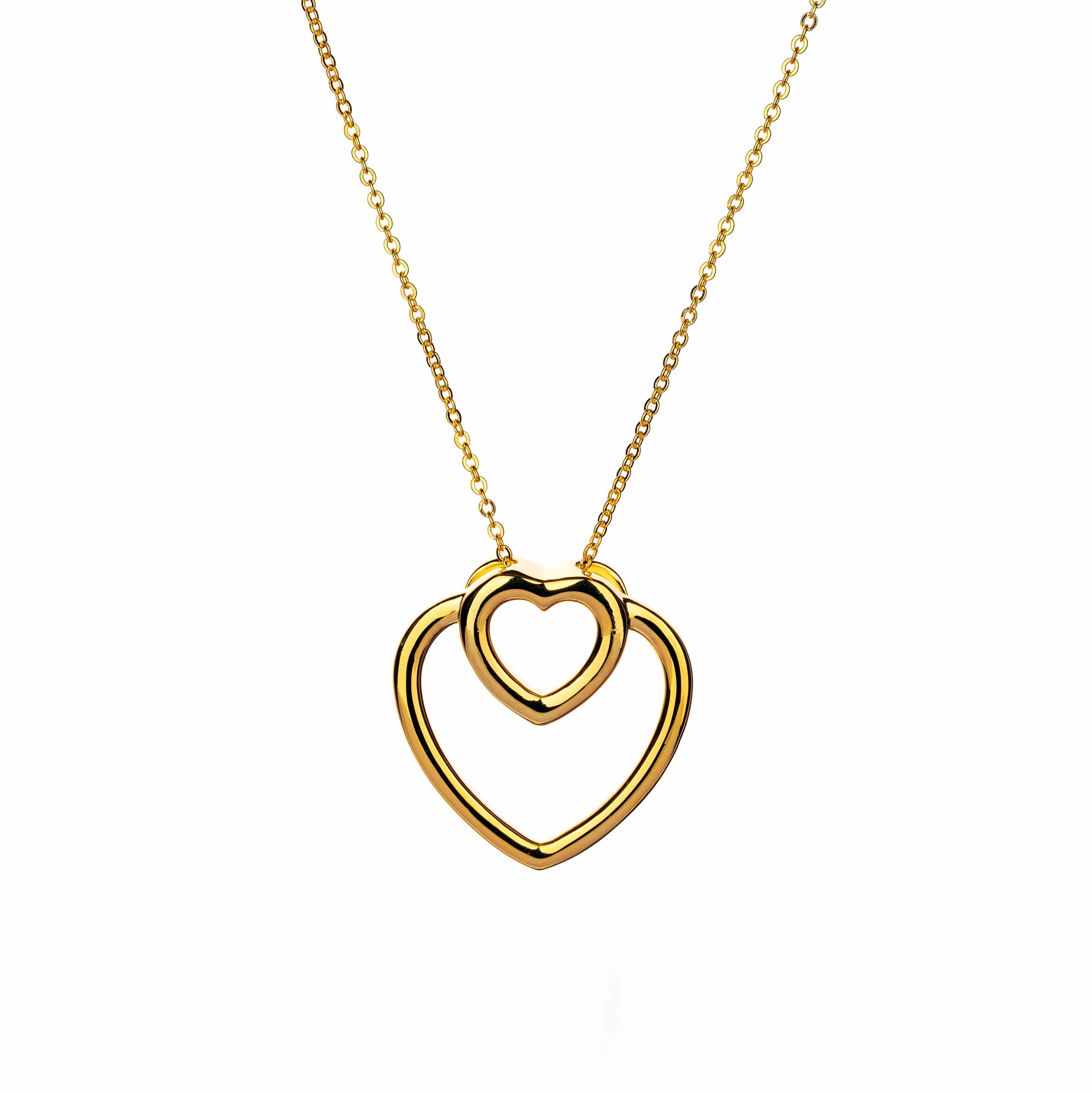 With Love - Dual Hearts - Necklaces