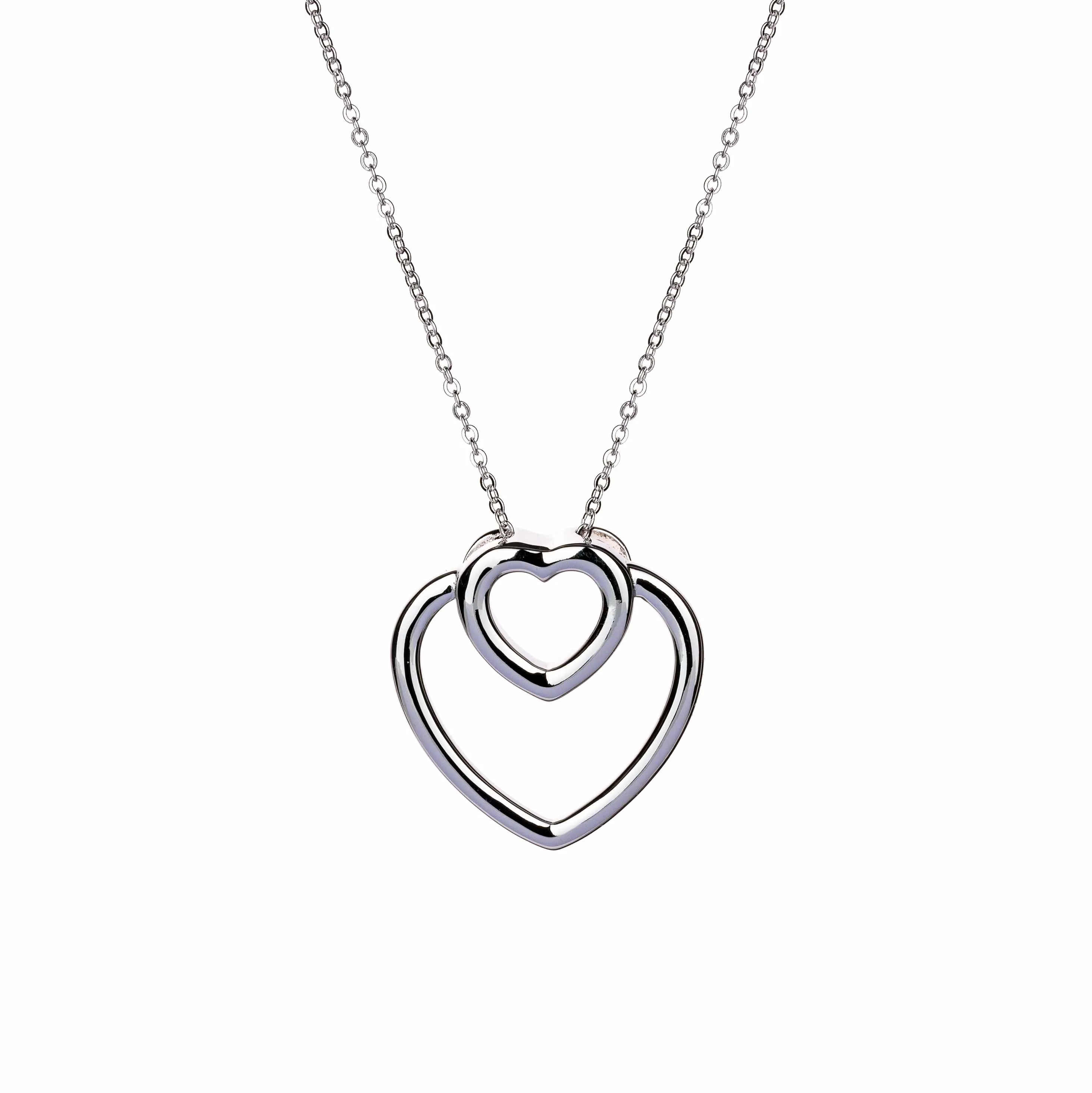 With Love - Dual Hearts - Necklaces