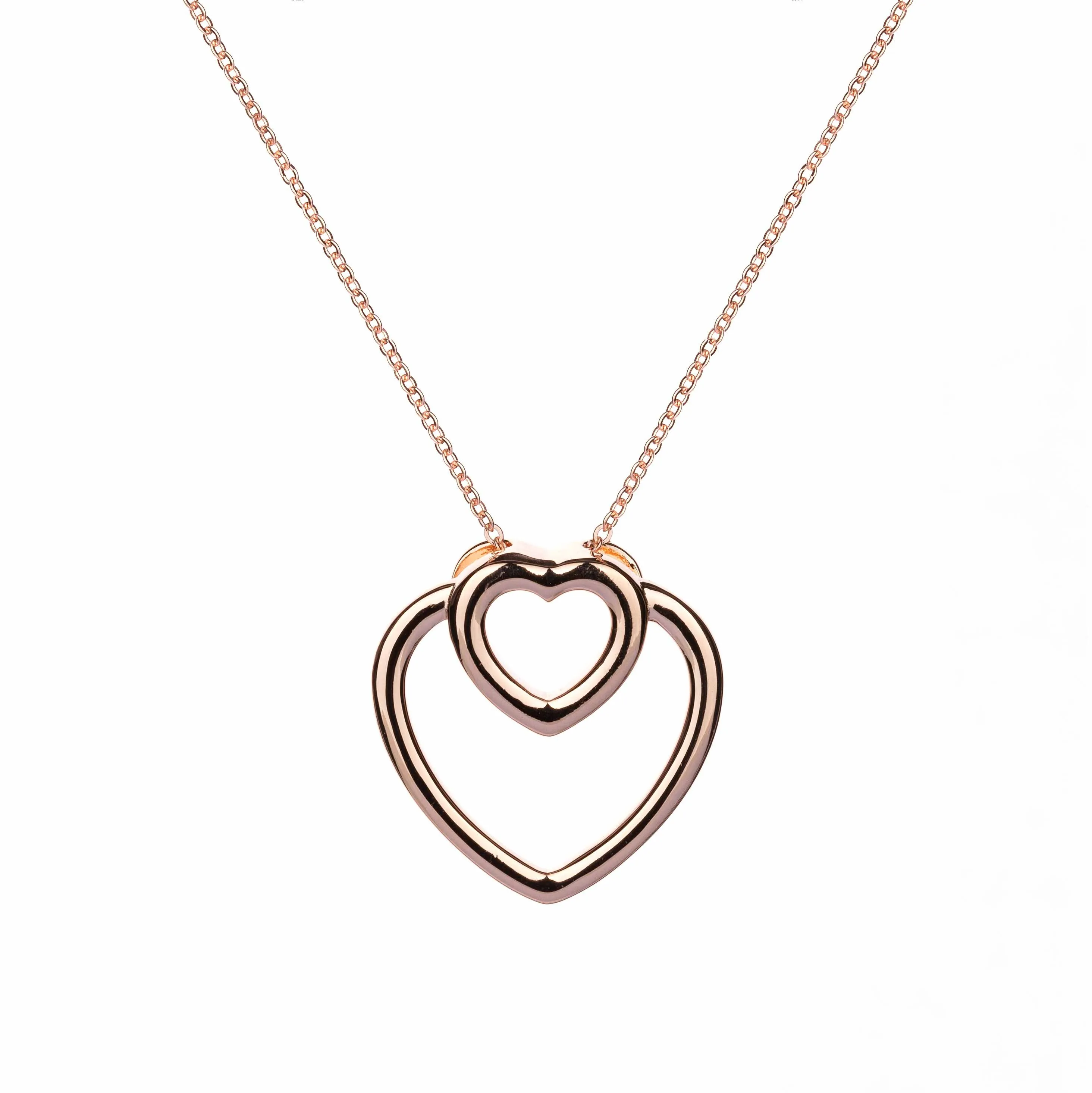 With Love - Dual Hearts - Necklaces