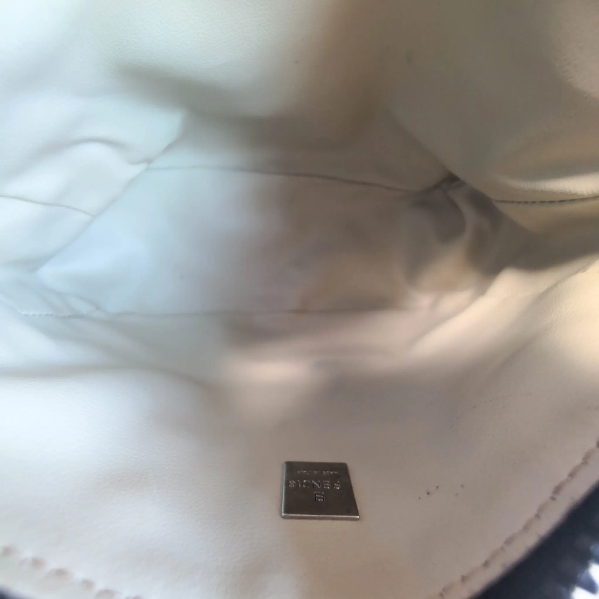 Zucca Brown Canvas Pouch Bag